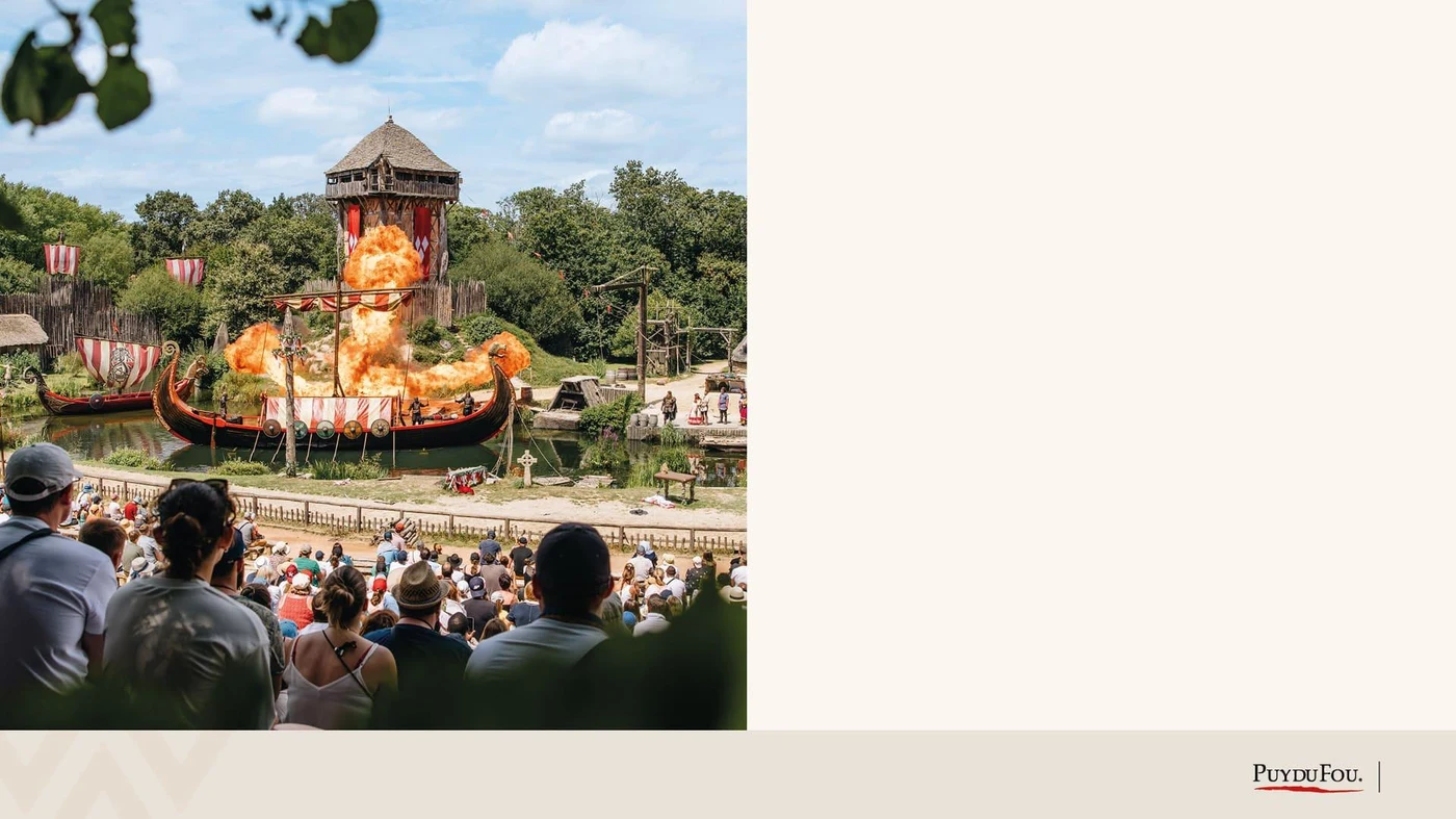 Spectacle Les Vikings au Puy du Fou joué pour la première fois en hiver
