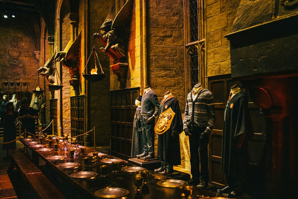 Décor intérieur du Studio Tour Harry Potter à Londres
